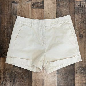 J. Crew CHINO High Rise Shorts Light Khaki | 8